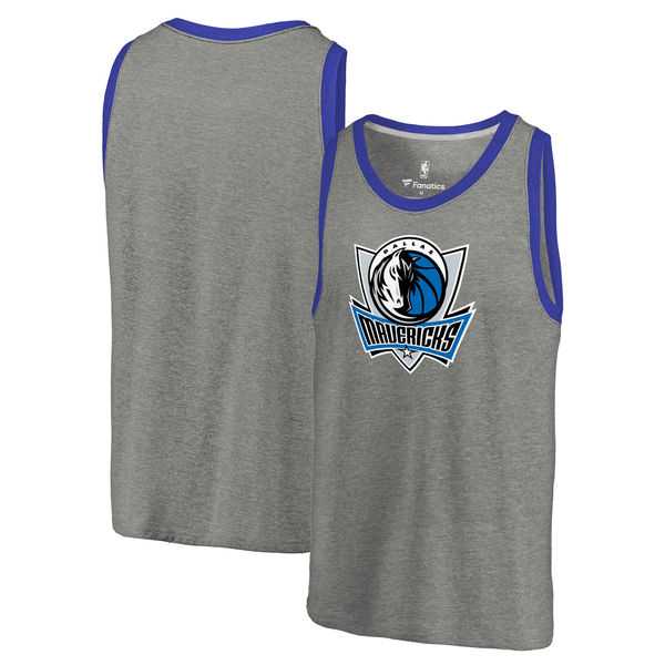 Dallas Mavericks Team Essential Tri-Blend Tank Top - Heather Gray,We sell and wholesale Dallas Mavericks Team Essential Tri-Blend Tank Top - Heather Gray on line form chian!